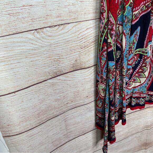 Altar’d State Boho Embroidered Sleeveless Festival Dress - Picture 6 of 10